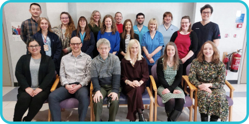 Group photo of Dundee Photobiology Unit