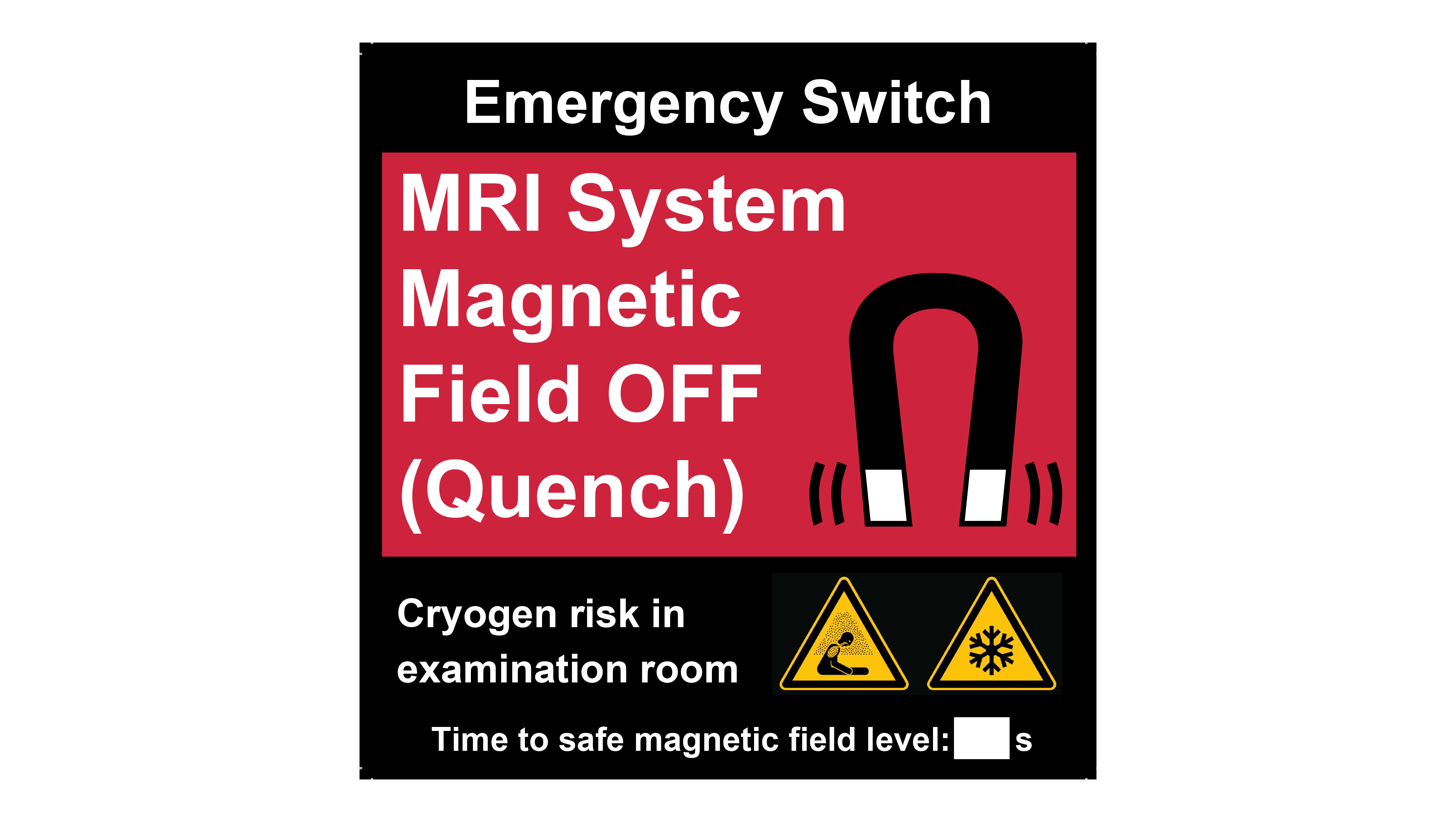 Emergency Quench Button