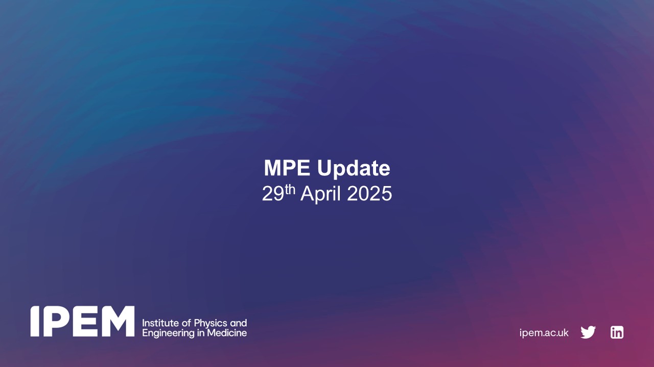 MPE Update 2025