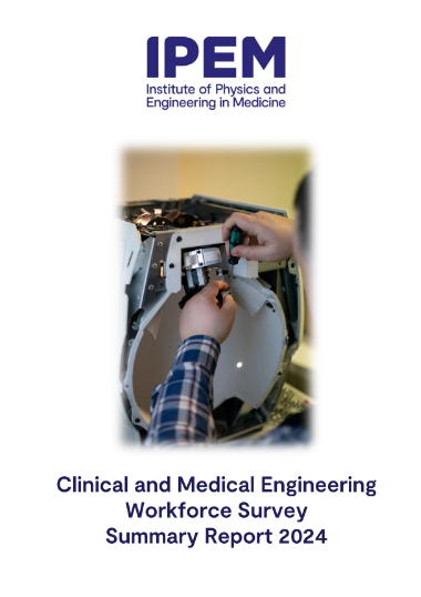 Cover of 2024 Clinical Engineering Workforce Survey - Short Report