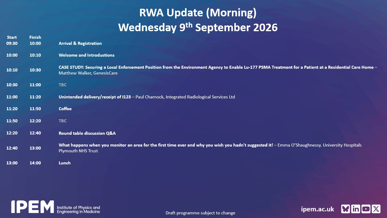 RWA&RPA Update Programme