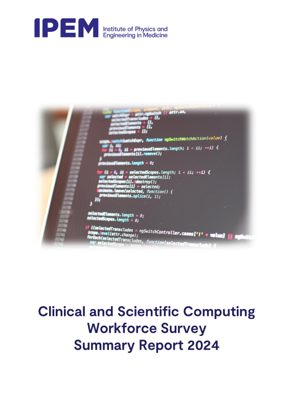 Cover of 2024 Clinical and Scientific Computing Workforce Summary Report